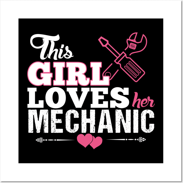 Mechanic love Wall Art by Andreeastore  